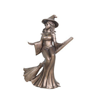 Witch Riding A Broom