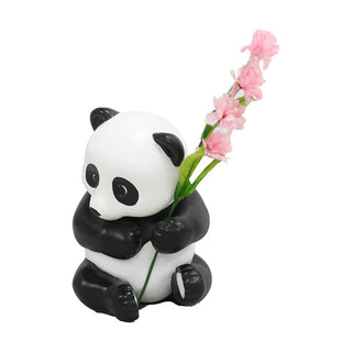 Panda Cub With Flower