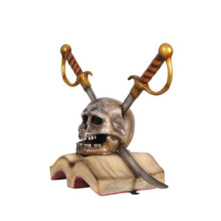 Skull On A Book
