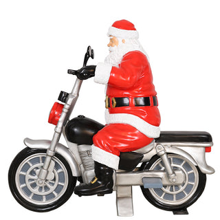 SANTA ON MOTORCYCLE