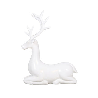STAG SITTING (WHITE)