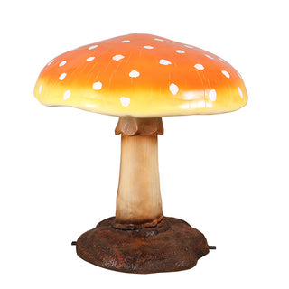LARGE MUSHROOM (ORANGE)