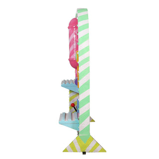 Santa's Candy Toy Machine Pink (backdrop)