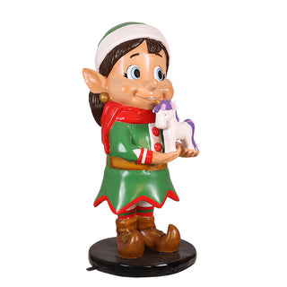 SANTA ELF TOY UNICORN