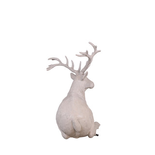 SITTING STAG (ALL WHITE)