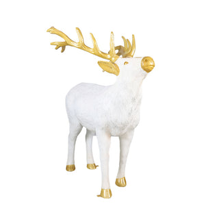 WALKING STAG (WHITE/GOLD)