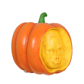 GORILLA CARVED PUMPKIN