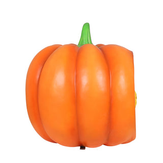 LION CARVED PUMPKIN