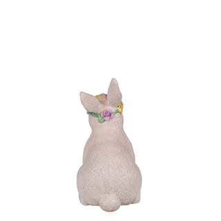 WHITE BUNNY SITTING