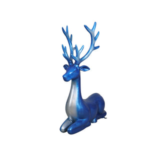 STAG SITTING (BLUE)