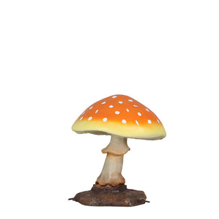 SMALL MUSHROOM (ORANGE)